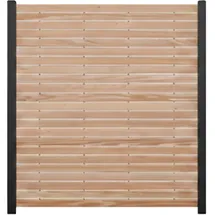 Endorphin Rhombuszaun 180 x 180 cm Beige Holz 2 St.