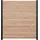 Endorphin Rhombuszaun 180 x 180 cm Beige Holz 2 St.