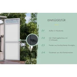 Karibu Østen 1,5 2,26 x 1,66 m Grau