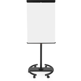 Bi-Office Flipchart 70x100cm mobil umwandelbar schwarz