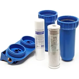 Naturewater NW-BR10B2 Doppelfilter Wasserfilter 20,67 mm x 1/2'