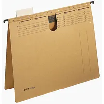 Leitz Hängehefter ALPHA® 1989 Karton naturbraun DIN A4 2x kaufmännische Heftung, 25 St.