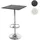 Mendler Bartisch Chicago 110 x 63 x 63 cm Schwarz