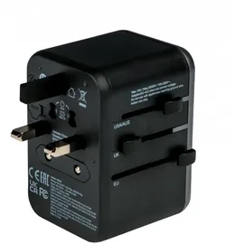 Verbatim Uni.Travel Adapt.UTA-04 USB-C 61W 2xUSB-C 3xUSB-A 49546