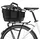 KLICKfix Bikebasket GT inkl. UniKlip 2 black margarite