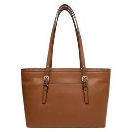 Michael Kors Quinn Medium Shopper Leder Brown