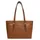 Michael Kors Quinn Medium Shopper Leder Brown
