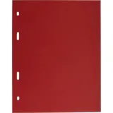 MC.Sammler Münzetui 10 Stk Münzenhüllen für 2 Euro 5 Euro 10 Euro und andere Münzen, 10 STK. Zwischenblätter Zwischenlagen Münzalbum, ROT