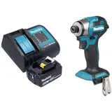 Makita DTD 173 SG1 Akku Schlagschrauber 18 V 180 Nm 1/4“ Brushless + 1x Akku 6,0 Ah + Ladegerät