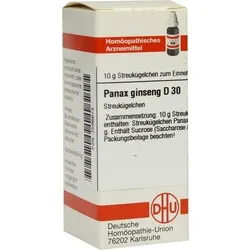 Panax Ginseng D30 Globuli