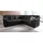 sit&more Eckcouch Kunstleder 2-Sitzer Schwarz