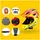 ROCKBROS TT-32SOYB-S 54-58 cm Kinder gelb-orange 2023