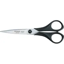 DAHLE Papier-Schere 16cm schwarz Packung mit 5 Stück