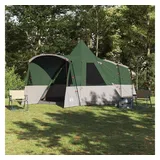 vidaXL Teepee Zelt für 8 Personen Grün