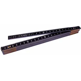 Metrica Gliedermaßstab 20108 Schwarz 1 m