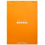 Rhodia Notizblock 18558C, dotpad, dotted, A4, 80 g/m2, 80 Blatt, orange