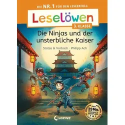 LOEWE VERLAG 978-3-7432-1507-8 LLeselöwen 3. Klasse - Die Ninjas und der unsterbliche Kaiser