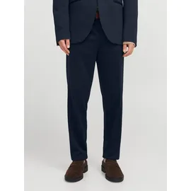JACK & JONES Anzughose »JPRJAXON Businesshose mit mittlerer Bundhöhe« unifarben, modisch, slim fit, Materialmix
