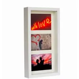 BD ART Bilderrahmen modern Weiß 10x15 cm 3er Set
