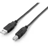 Equip USB-A auf USB-B 1,0 m Schwarz