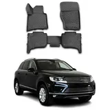 Omac 7533444 Fußmattensatz Menge: 4, Schwarz TPE (thermoplastischer Elastomer)