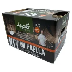 Legua Kit mit Feuerholz & Orangenspänen