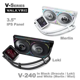VALKYRIE V240 Lite ARGB Wasserkühlung - Weiß