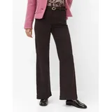 Brax Damen Five-Pocket-Hose Style MAINE BRUNETTE, denim dunkelbraun, Gr. 42