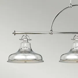 Elsteadlighting Inselleuchte Emery 3-flammig - Imperial Silver - QZ-EMERY3P-IS