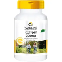 KOFFEIN 200 mg Kapseln 120 St.