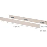 roba Umbauseiten Elis ¦ beige ¦ Maße (cm): B: 1,5 H: 13 T: 139.0