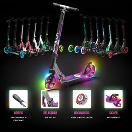Apollo City Scooter Phantom Pro LED pink