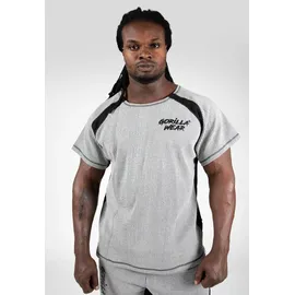 Gorilla Wear T-Shirt - Augustine Old School Workout top - Grau