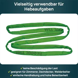 kerbl works Rundschlinge 3 m grün