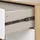 Beliani Sideboard 119 x 84 x 35 cm Braun / Weiß
