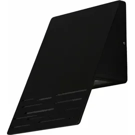 Easylight Außenwandleuchte Aluminium Glas 15 cm 6 W 700 lm inkl. IP44 Schwarz