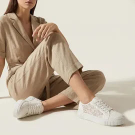 Marco Tozzi Sneaker Damen Plateau Weiß 38