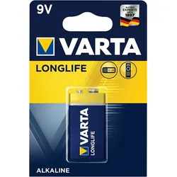 Varta Longlife 9V 1er Blister