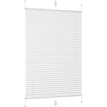 Sekey Plissee 40 x 150 cm Weiß