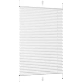Sekey Plissee 40 x 150 cm Weiß