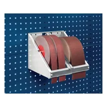 BOTT Schleifpapierrollenhalter B310xT300xH250mm Rollenb.max.120mm D.max.260mm Bott