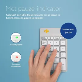 R-Go Tools Numpad Break Weiß
