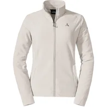 Schöffel Fleece Jacket Leona3 Leichte Und Wärmende Fleecejacke, Schnell Trocknende Outdoorjacke Aus Tecnopile Material, Whisper White, 48