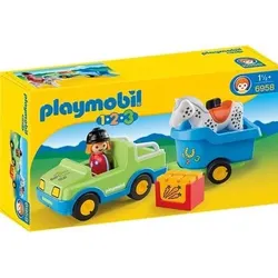 PLAYMOBIL® 6958 PKW mit Pferdeanhänger