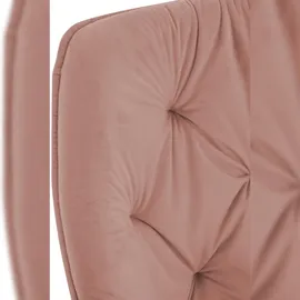 CLP Stuhl Tanna Samt rosa