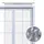 Wometo Fadenvorhang, 90x245 Oeko-Tex®, Silber Silber glänzend kürzbar