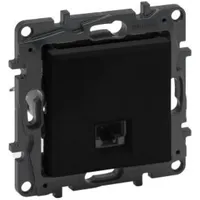 Legrand Computersteckdose RJ45 CAT6A STP schwarz Niloe Step 2748