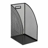 Relaxdays Stehsammler Metall, schwarz
