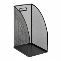 Relaxdays Stehsammler Metall, schwarz
