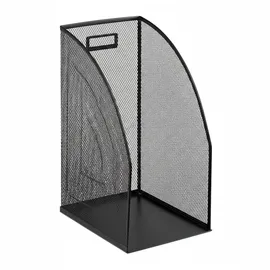 Relaxdays Stehsammler Metall, schwarz